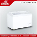 SD/SC-360Y 360L Glass Door Popular Commercial  Chest Freezer
